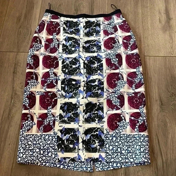 Peter Piloto Knee- Length Abstract Pencil Skirt - US 8/ UK  12 - Picture 2 of 8